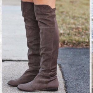 Chinese Laundry Riley Suede Over the Knee Boot